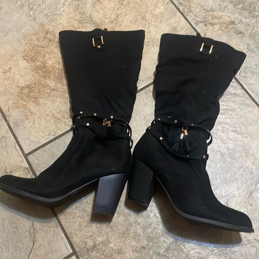 7.5 high heel boots